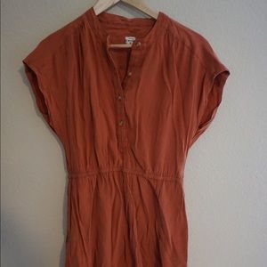 Bridge and Burn Lorane Dress in Terracotta Medium